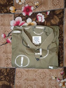 Olive Green Casual Shirt
