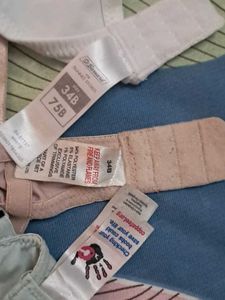 Combo Of  Five Imported Fabric Bra
