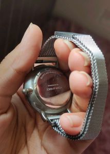 Joker And Witch Magnetic Silver Watch