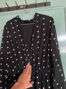 Polka Dot Maxi Dress