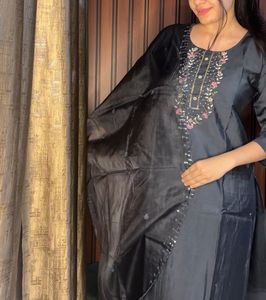 Navy Blue Party Heavy Suit Set
