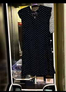 Cute Black Polka Dot Dress
