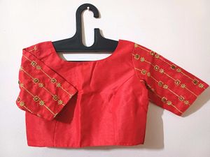💥🆕️ 2 Boat Neck Brocade Silk Princess Cut Blouse