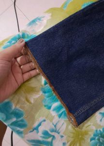 Dark blue denim for women