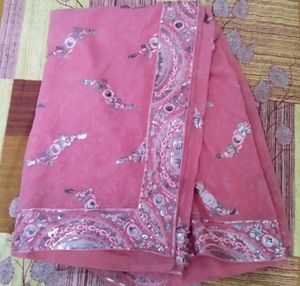 PinkSareewithBlouse
