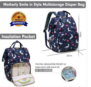 Motherly Unicorn Diaper  Backpack