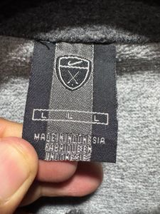 Nike Vintage Grey Zipup Fleece Jacket