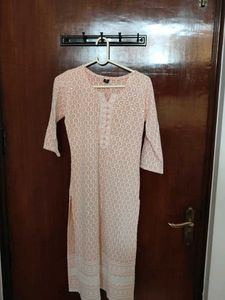 Chikankari Suit With Sequin Work