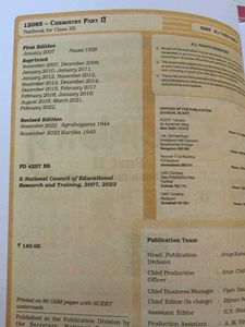 12th NCERT textbooks (physics, chemistry, biology)