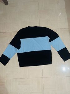 Striped Knit Sweater Top
