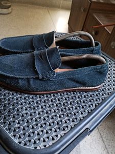 Genuine Suede Leather Loafers