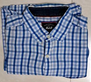100% Cotton Full Sleeve Branded Shirt