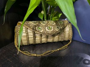 Elegant Clutch(with Mirror Work)