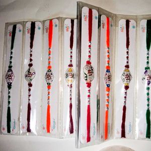 Pure Silver Rakhi- Bina fake shine,plastic Ke