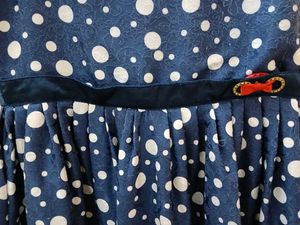 Girl&#39;s Polka Dot Dress