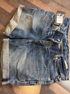 Denim Shorts For Outing