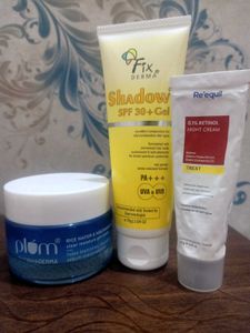 Skincare Set - Plum, Fix Derma, Re'equil