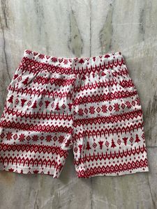 Holiday Print Shorts