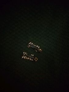Chequered Charm Clips