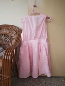 Baby Pink Short Dress From H&amp;M