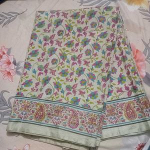 Floral Print Saree