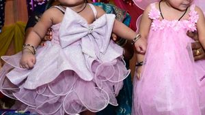Beautiful Baby Frock Full Glitter Nd Sparkle