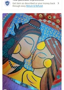 Shiv Parvati Painting 🖌️🎨