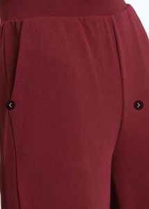 Tokyo Talkies Burgundy Crop Co-ords