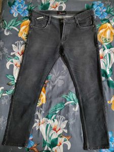 Gray Slim Fit Jeans