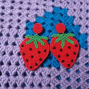 handmade beaded earrings