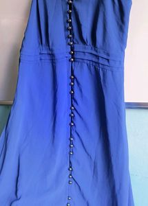 Blue Dress High-low