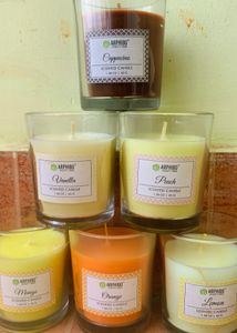 Set Of Three Combo Scented Candles