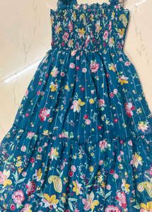 Floral Print Gown