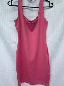 Pink Bodycon Mini Dress