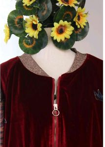 Korean Velvet Dress