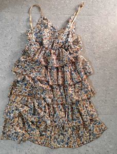 floral tiered dress.