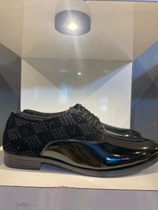 Louis Vuttion Black Party Wear Loafer