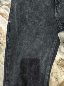 Dark charcoal black Denim Jeans