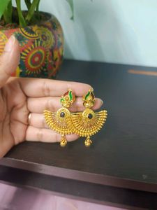 Gold-Tone Statement Earrings