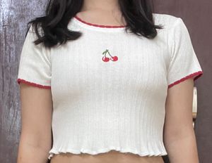 White Crop Top