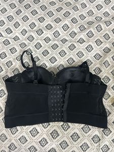 Black Bustier Bra