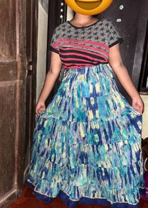 Tiered Maxi Skirt