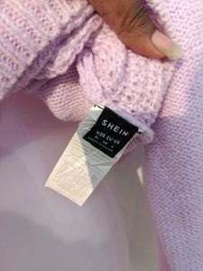 Shein Lavender Knit Sweater 💜