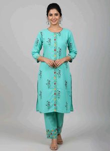 Floral Kurta Set