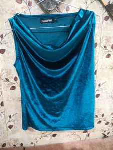 Women Cowl Neck Top