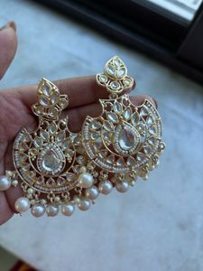 Elegant Kundan Earrings