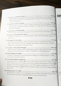 Indian History Book (In English) For Competitive Exams Like SSC, Bank, Railway, CDS, UPSC etc