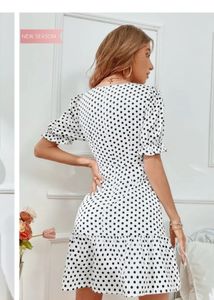 Polka Dot Mini Dress