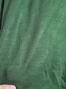 Dressberry Olive Green Solid Pullover