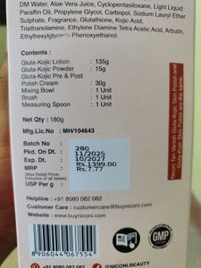 Niconi Tan Vanish Skin Polish Kit Seal Packed